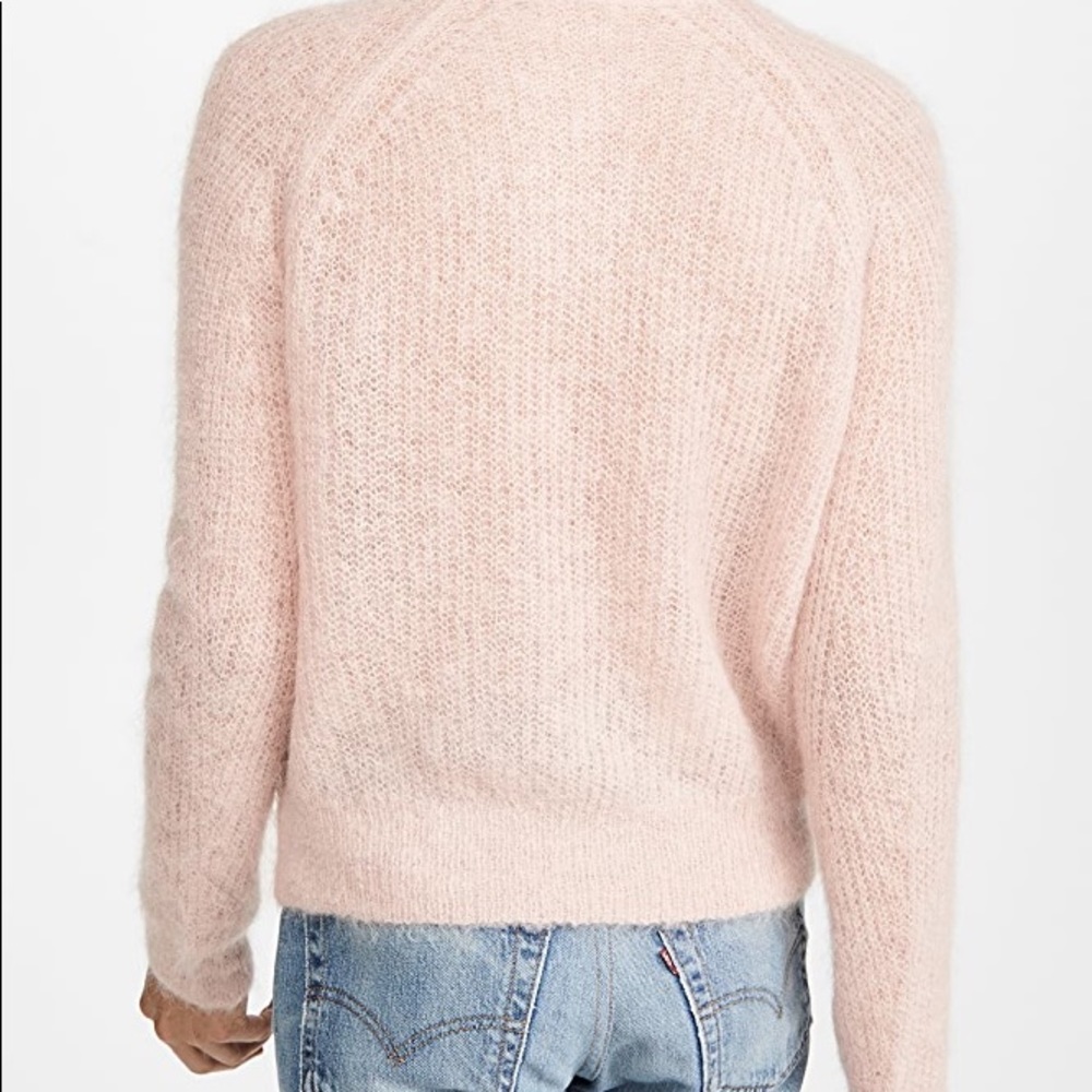 Demylee Chelsea Mohair Sweater in Baby Pink - Picture 6 of 10